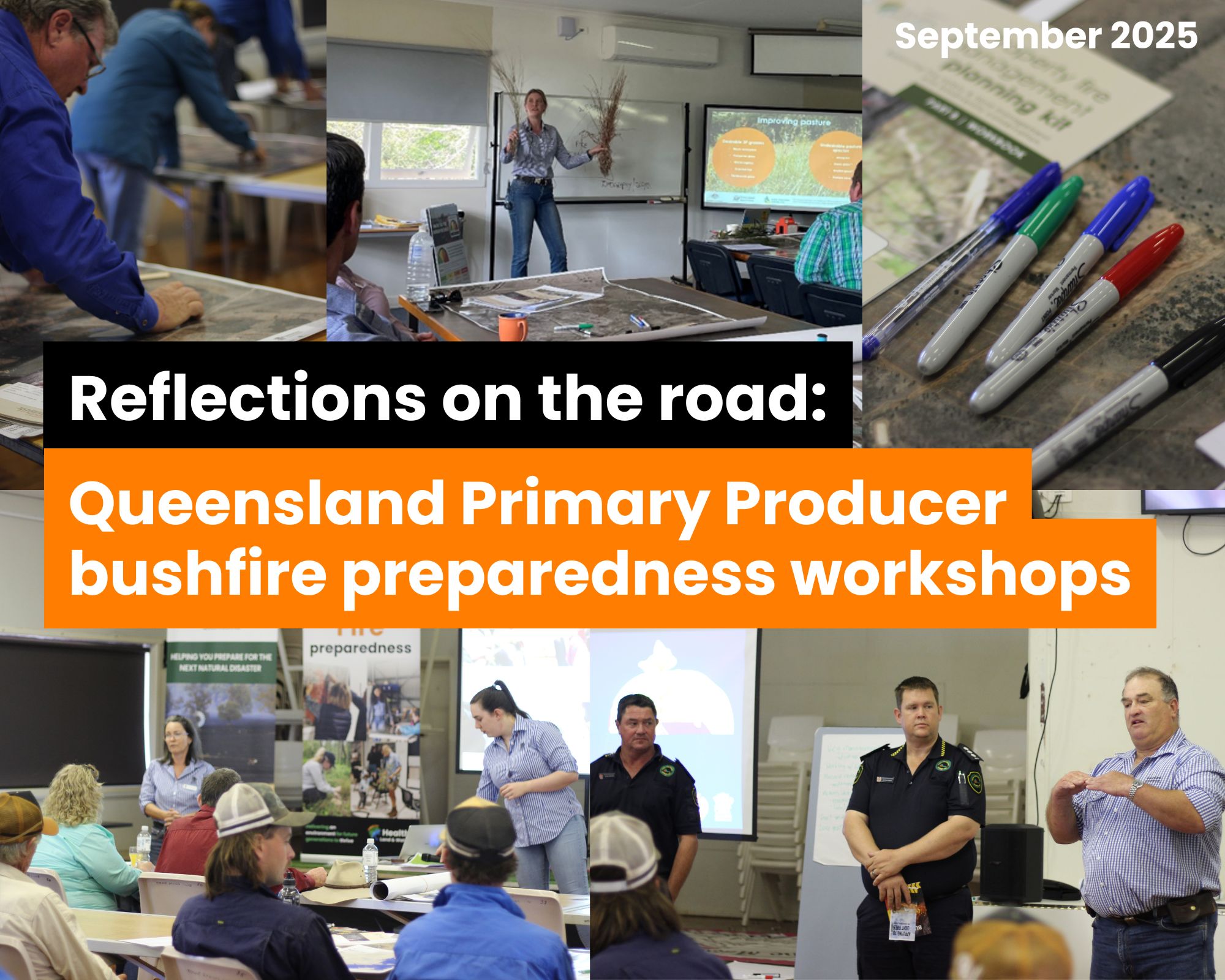 Mapping for regional resilience: bushfire preparedness workshops empowers primary producer communities