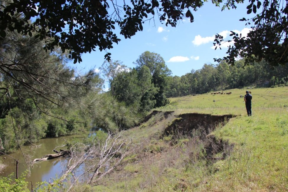 Multi catchment erosion