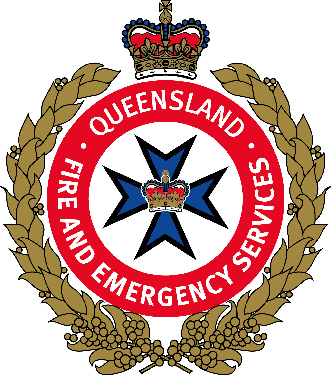 queensland fire and emergency services qfes logo