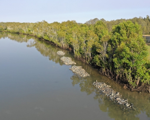 Rock Fillets Protecting environment health - Healthy Land & Water