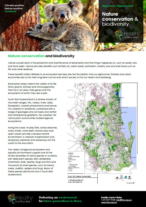 Nature Conservation & Biodiversity - Factsheet