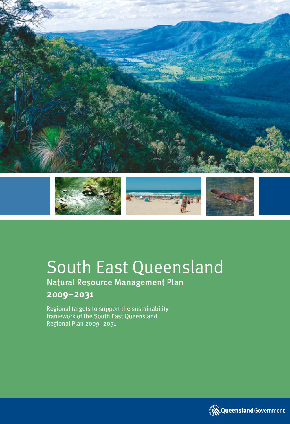 South East Queensland Natural Resources Management Plan (2009 2031)
