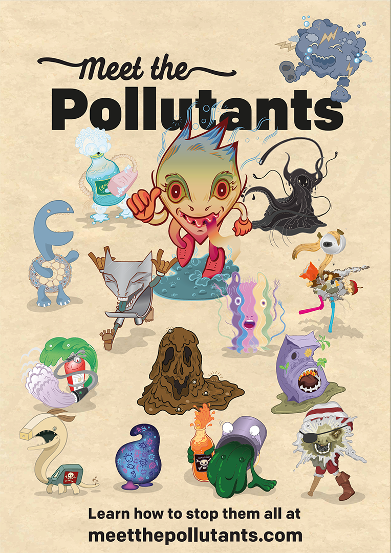 Meet the Polluants - Poster (2022)